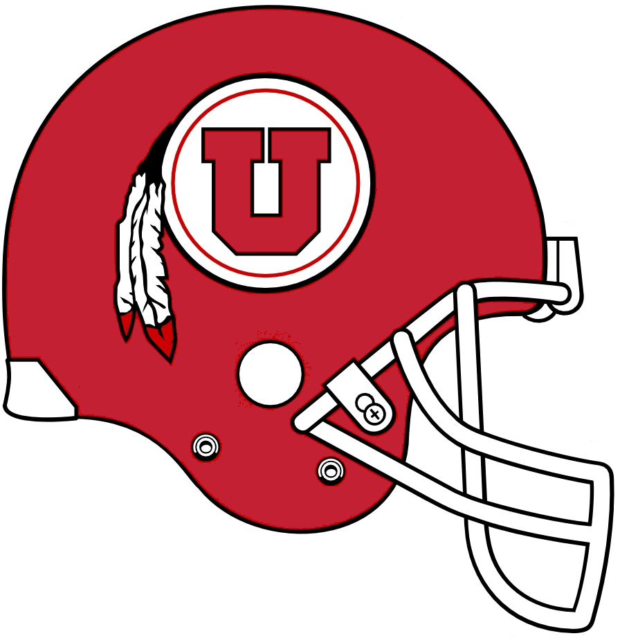 Utah Utes 2001-2008 Helmet Logo diy DTF decal sticker